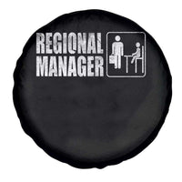 Regional Manager Spare Tire Cover Funny Dad Baby Matching