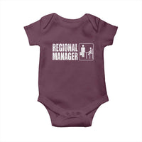 Regional Manager Baby Onesie Funny Dad Baby Matching