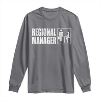 Regional Manager Long Sleeve Shirt Funny Dad Baby Matching
