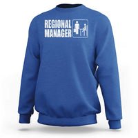 Regional Manager Sweatshirt Funny Dad Baby Matching