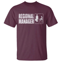 Regional Manager T Shirt Funny Dad Baby Matching