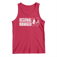 Regional Manager Tank Top Funny Dad Baby Matching