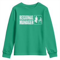 Regional Manager Youth Sweatshirt Funny Dad Baby Matching