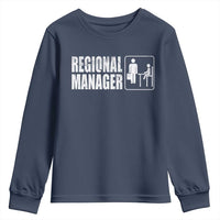Regional Manager Youth Sweatshirt Funny Dad Baby Matching
