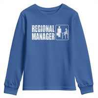 Regional Manager Youth Sweatshirt Funny Dad Baby Matching