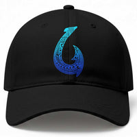 Tribal Makau Hawaiian Fish Hook Pacific Islander Hawaiian Baseball Cap