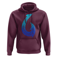 Tribal Makau Hawaiian Fish Hook Pacific Islander Hawaiian Hoodie