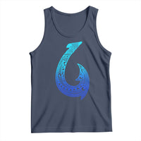 Tribal Makau Hawaiian Fish Hook Pacific Islander Hawaiian Tank Top