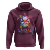 Nassau Bahamas Beach Vacation Hoodie Tie Dye Sea Turtle