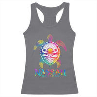 Nassau Bahamas Beach Vacation Racerback Tank Top Tie Dye Sea Turtle