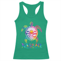 Nassau Bahamas Beach Vacation Racerback Tank Top Tie Dye Sea Turtle