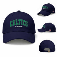 Celtic Nation Baseball Cap Sports Varsity Aesthetic Letters Cap