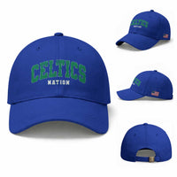 Celtic Nation Baseball Cap Sports Varsity Aesthetic Letters Cap