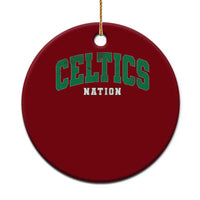 Celtic Nation Ceramic Ornament Sports Varsity Aesthetic Letters Cap