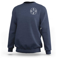 Fishing Dad Sweatshirt Fisherman Fish Lover Father's Day Gift