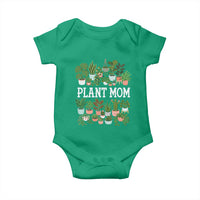 Plant Mom Baby Onesie Funny Plant Lady Mama Floral Garden