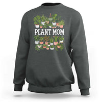 Plant Mom Sweatshirt Funny Plant Lady Mama Floral Garden
