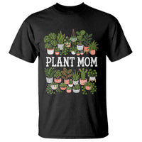 Plant Mom T Shirt Funny Plant Lady Mama Floral Garden