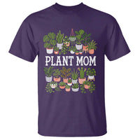 Plant Mom T Shirt Funny Plant Lady Mama Floral Garden