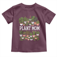 Plant Mom Toddler T Shirt Funny Plant Lady Mama Floral Garden