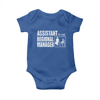 Assistant To The Regional Manager Baby Onesie Funny Dad Baby Matching