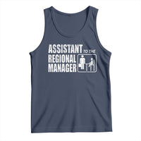 Assistant To The Regional Manager Tank Top Funny Dad Baby Matching