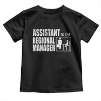 Assistant To The Regional Manager Toddler T Shirt Funny Dad Baby Matching