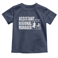 Assistant To The Regional Manager Toddler T Shirt Funny Dad Baby Matching