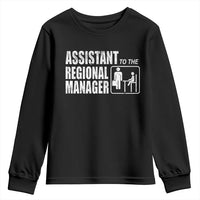 Assistant To The Regional Manager Youth Sweatshirt Funny Dad Baby Matching