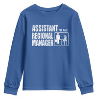 Assistant To The Regional Manager Youth Sweatshirt Funny Dad Baby Matching