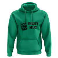 Whisky Lover Hoodie Whiskey Helps Drinks - Wonder Print Shop