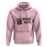 Whisky Lover Hoodie Whiskey Helps Drinks - Wonder Print Shop