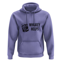 Whisky Lover Hoodie Whiskey Helps Drinks - Wonder Print Shop