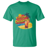 You Had Me At Day Drinking T Shirt Retro Comic Beach Cocktails Drinkers - Wonder Print Shop
