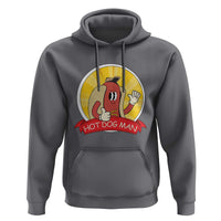Hot Dog Man Hoodie Vintage Comic Retro - Wonder Print Shop