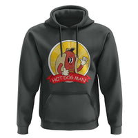 Hot Dog Man Hoodie Vintage Comic Retro - Wonder Print Shop