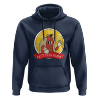 Hot Dog Man Hoodie Vintage Comic Retro - Wonder Print Shop
