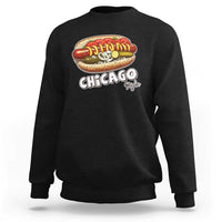 HotDog Lover Sweatshirt Chicago Style Hot Dog Vintage Summer Souvenir Travel - Wonder Print Shop