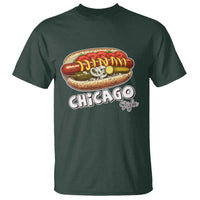 HotDog Lover T Shirt Chicago Style Hot Dog Vintage Summer Souvenir Travel - Wonder Print Shop