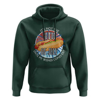 Funny Independence Day Hoodie It's Not 4th Of July Until My Wiener Comes Out Hot Dog USA Flag - Wonder Print Shop