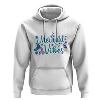 Mermaid Vibes Hoodie Cute Mermaid Tail Beach - Wonder Print Shop