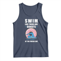 Swimming Lover Tank Top Swim Like There Are Donuts At The Finish Line - Wonder Print Shop