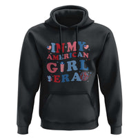 Fourth Of July Hoodie In My American Girl Era Red White Blue Independence Day Peace - Wonder Print Shop