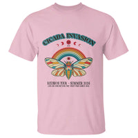Cicada Invasion Reunion Tour Summer 2024 T Shirt Vintage Broods XIX & XIII Boho Style - Wonder Print Shop