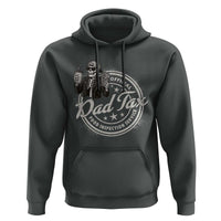 Funny Official Dad Tax Food Inspection Service Hoodie Skeleton Fathers Day