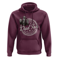 Funny Official Dad Tax Food Inspection Service Hoodie Skeleton Fathers Day