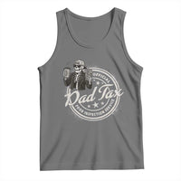 Funny Official Dad Tax Food Inspection Service Tank Top Skeleton Fathers Day