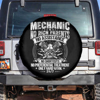 Funny Mechanic No Rich Parents No Assistance No Handouts Spare Tire Cover Car Mechanic Garage - Wonder Print Shop