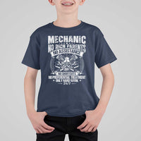 Funny Mechanic No Rich Parents No Assistance No Handouts T Shirt For Kid Car Mechanic Garage - Wonder Print Shop