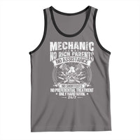 Funny Mechanic No Rich Parents No Assistance No Handouts Tank Top Car Mechanic Garage - Wonder Print Shop